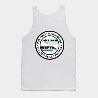 MonorailPorFavorTeal Tank Top